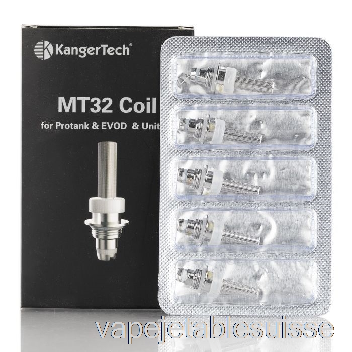 Vape Suisse Kanger Protank Mt32 / Bobines De Remplacement Socc Bobines Socc 2.2ohm
